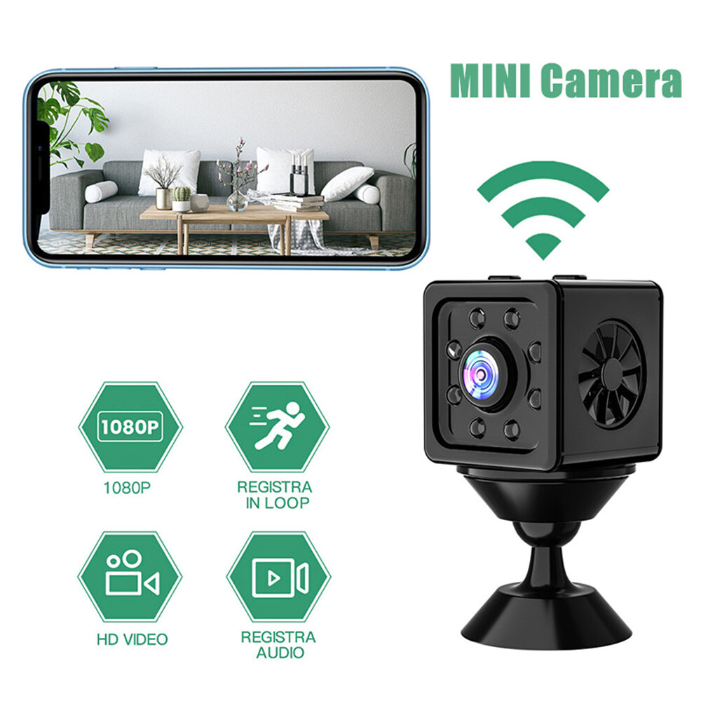 Mini WiFi IP Camera APP Recording Camera HD 1080p Live Video Wireless Security Monitoring Micro Cam Night Vision Smart Home Motion Camera