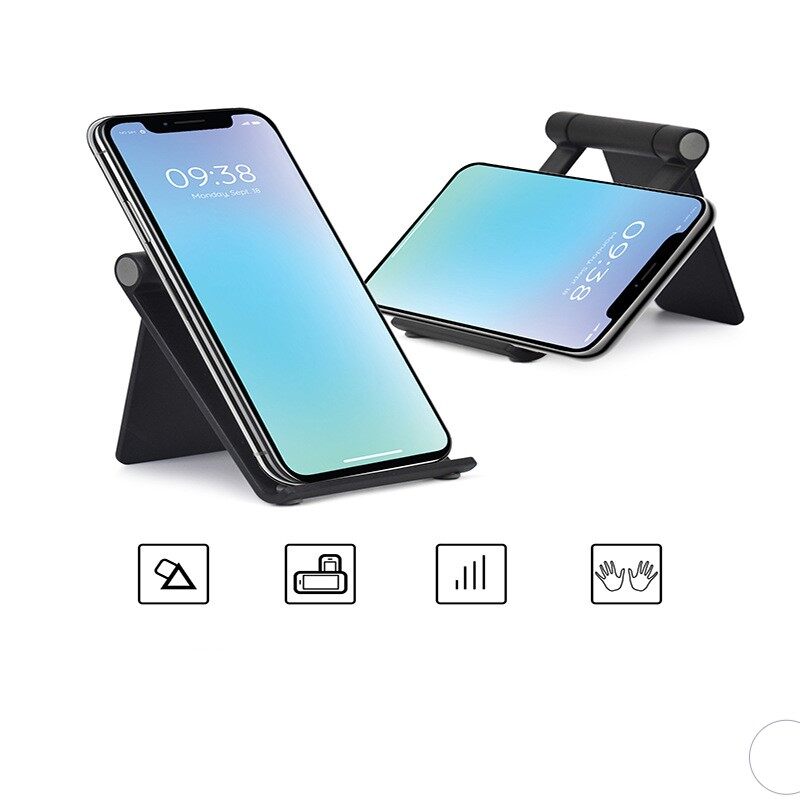 Giá Đỡ Điện Thoại Di Động Lười Có Thể Điều Chỉnh Gấp Gọn Tiện Dụng Đa Năng Giá Đỡ Điện Thoại Di Động Chống Trượt Thông Dụng Để Bàn Giá Đỡ