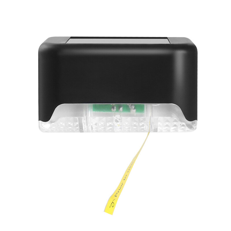 KUDIXIONG Solar Lights Step Lights Outdoor Lighting Wall Lights Stair Lights Garden Lights Railing Lights