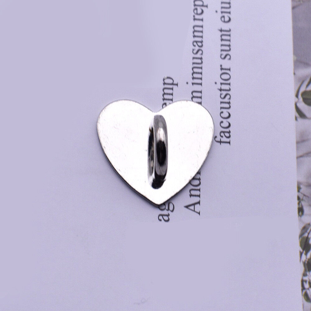 【Ready Stock】Heart-shaped Mobile Phone Paste Hook Diy Tassel Metal Hook Mobile Phone Shell Pendant