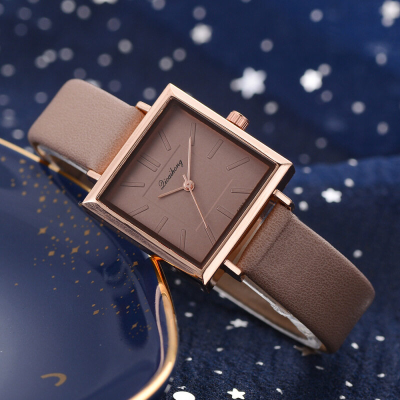 Reloj Mujer 2019 Mewah Rose Emas Jam Tangan Wanita Yang Elegan Fesyen Kasual Kulit Kuarza Pergelangan Tangan Jam Tangan Jam Tangan Wanita untuk Wanita Malaysia