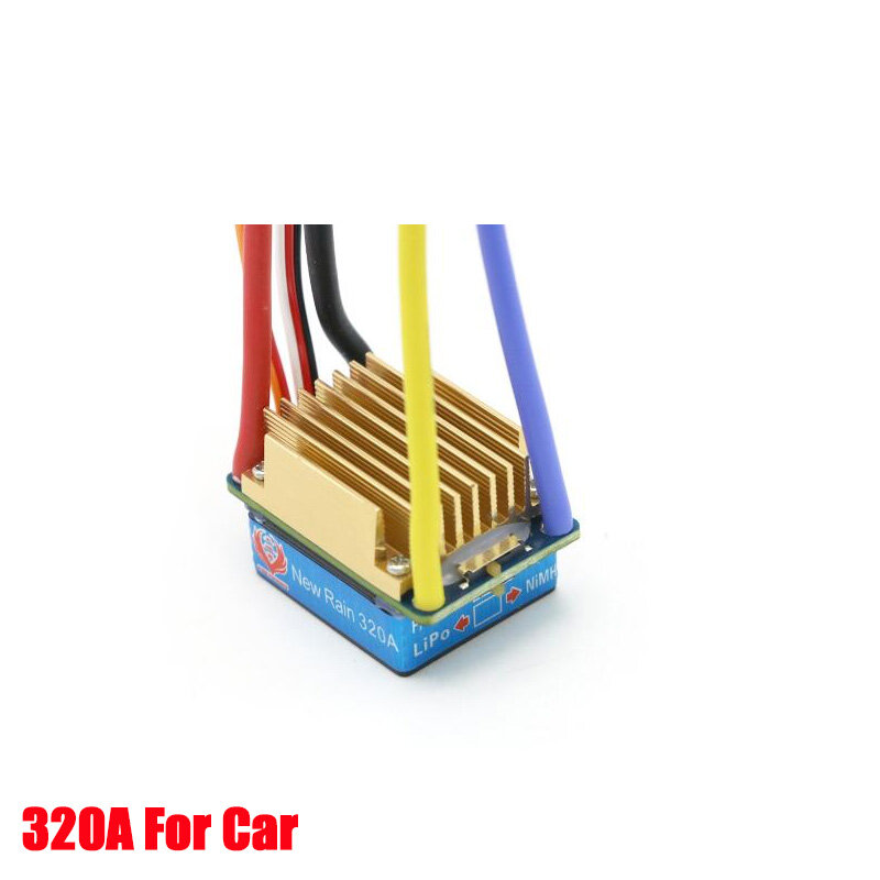 Rc esc 320a 480a brushed esc speed controller dual mode regulator band brake 5v 3a for 1/10 rc car boat