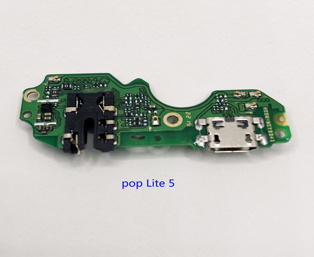 For Tecno Pop5 lite USB Charging Charger Port Dock Connector Flex Cable