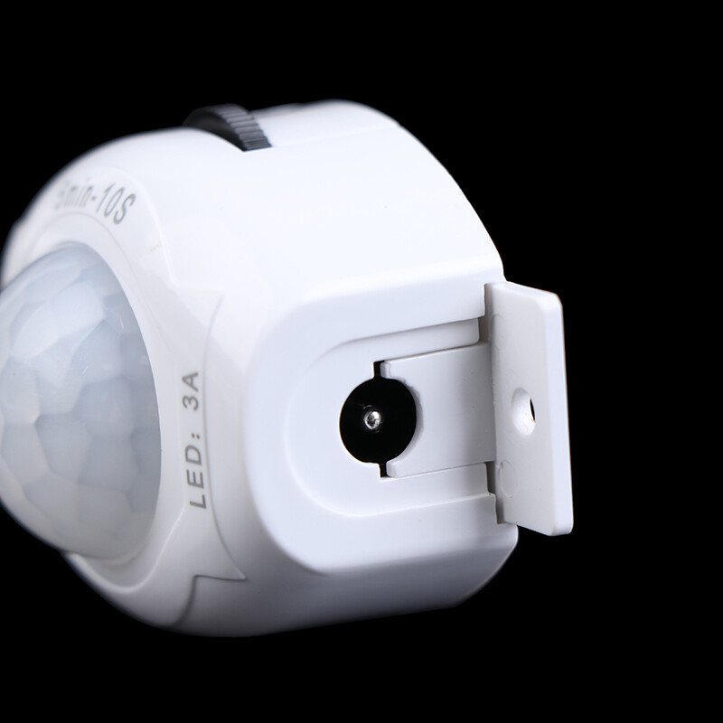 Zozo 【Flash Sale】Motion Sensor DC 5V 12V Light Switch Movement Detector Activated Timer Automatic