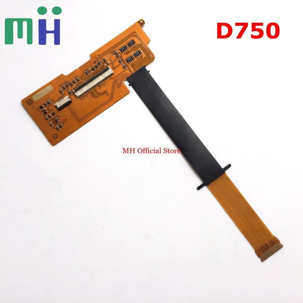 Nắp Lưng Mới Cho Nikon D750 Màn Hình Hiển Thị LCD Phía Sau Cáp Dẻo Bản Lề