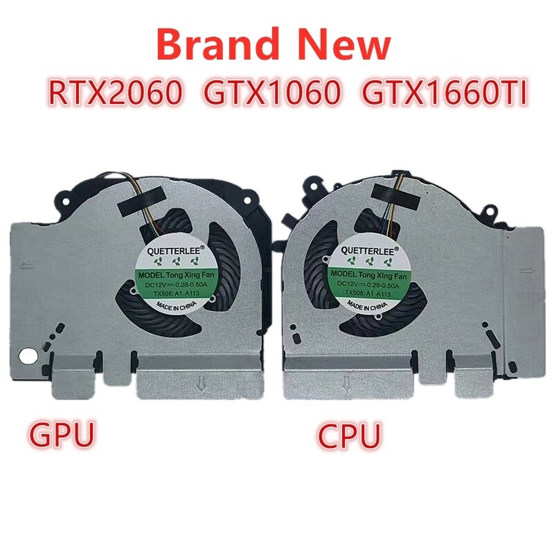 Brand new laptop cpu gpu cooling fan for xiaomi 15.6 inch gaming laptop xmg1902 - an ab ca br