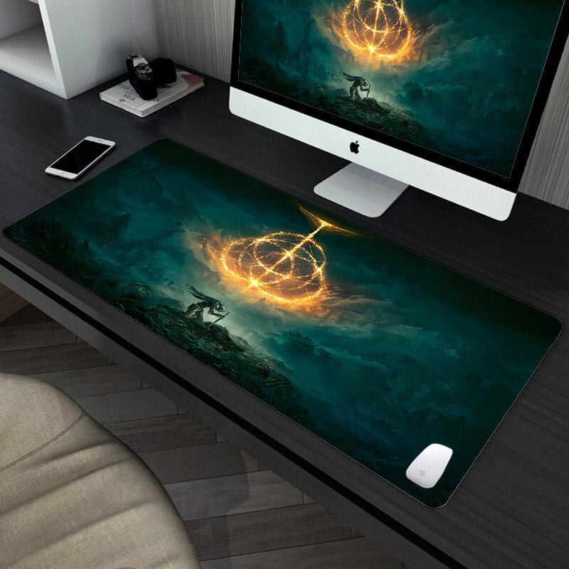 Large Mouse Pad Elden Ring Pc Gamer Keyboard Desk Mat Computer Gaming Accessories Table Mats Laptop 900x400 Carpet Game Mousepad