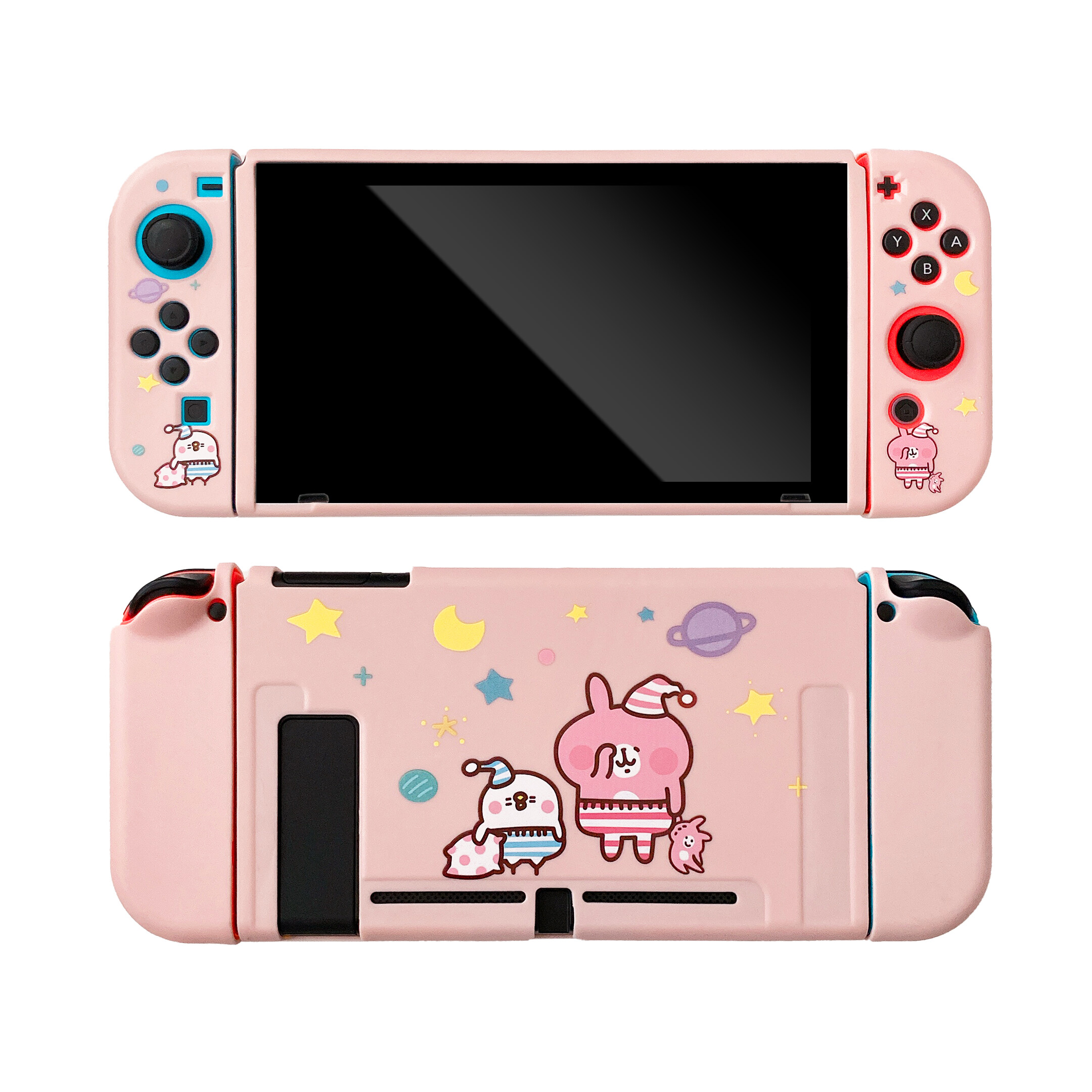 Case For Nintendo Switch /Switch OLED/Switch Lite Soft TPU Split Protective Case Cover Cute Cartoon Anti-Scratch Casing Nintendo Switch/Switch OLED/Switch Lite Case