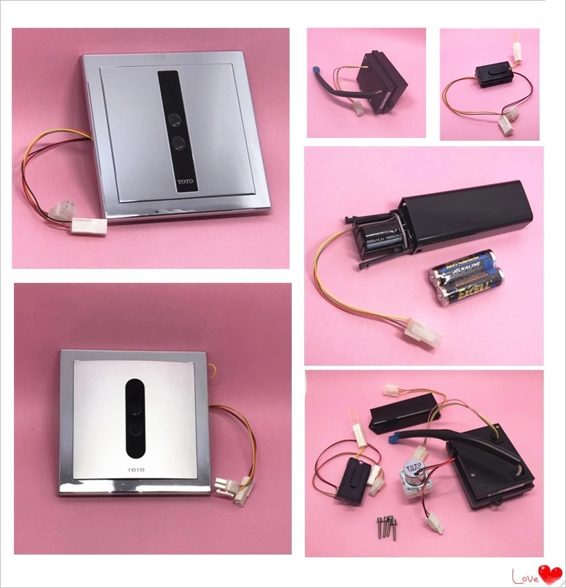 toto urinal pool concealed embedded induction flusher valve solenoid valve group accessories DUE106UPA