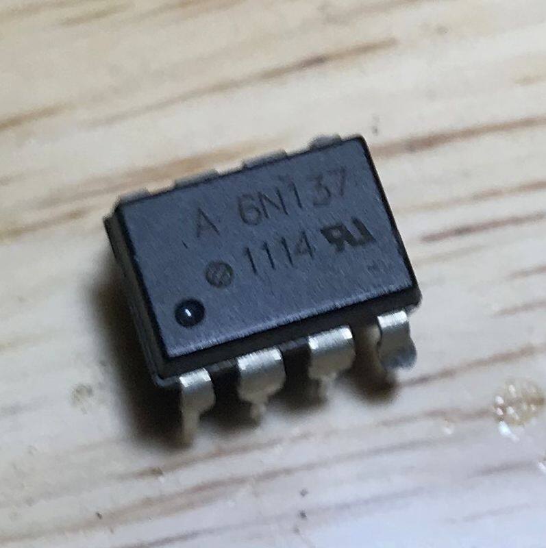 5pcs 6n137 dip-8 optocoupler