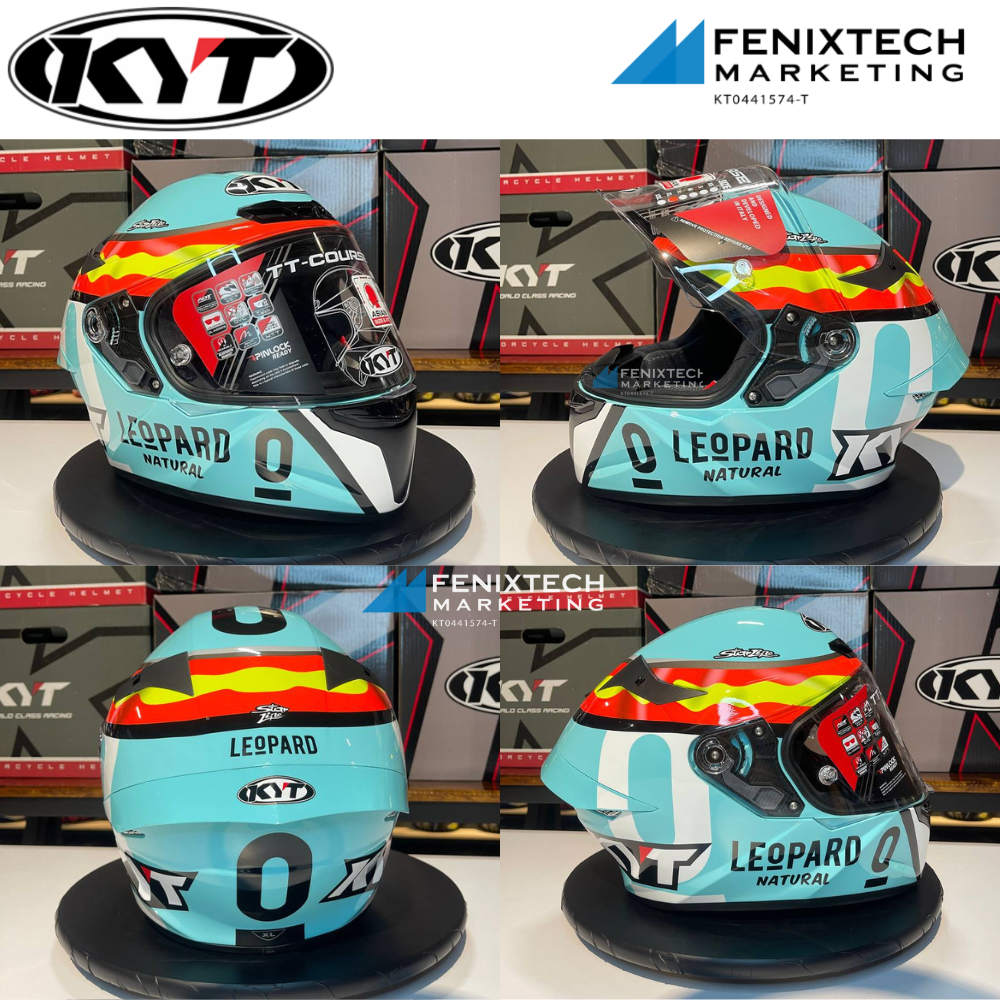 KYT TT COURSE FULL FACE HELMET TOPI KELEDAR KYT FULL FACE