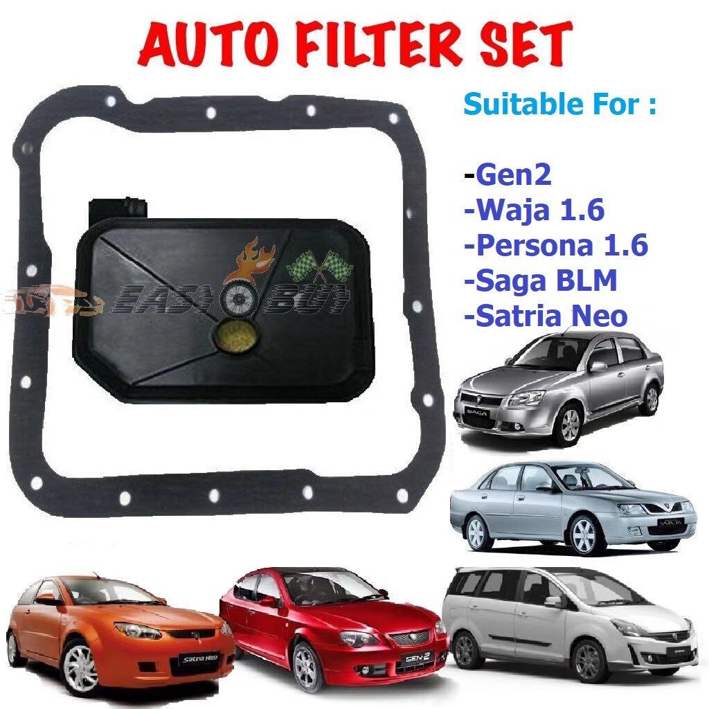 ☎♦ ATF Auto Transmission Filter Set Proton Gen2 Persona Waja 1.6 Satria