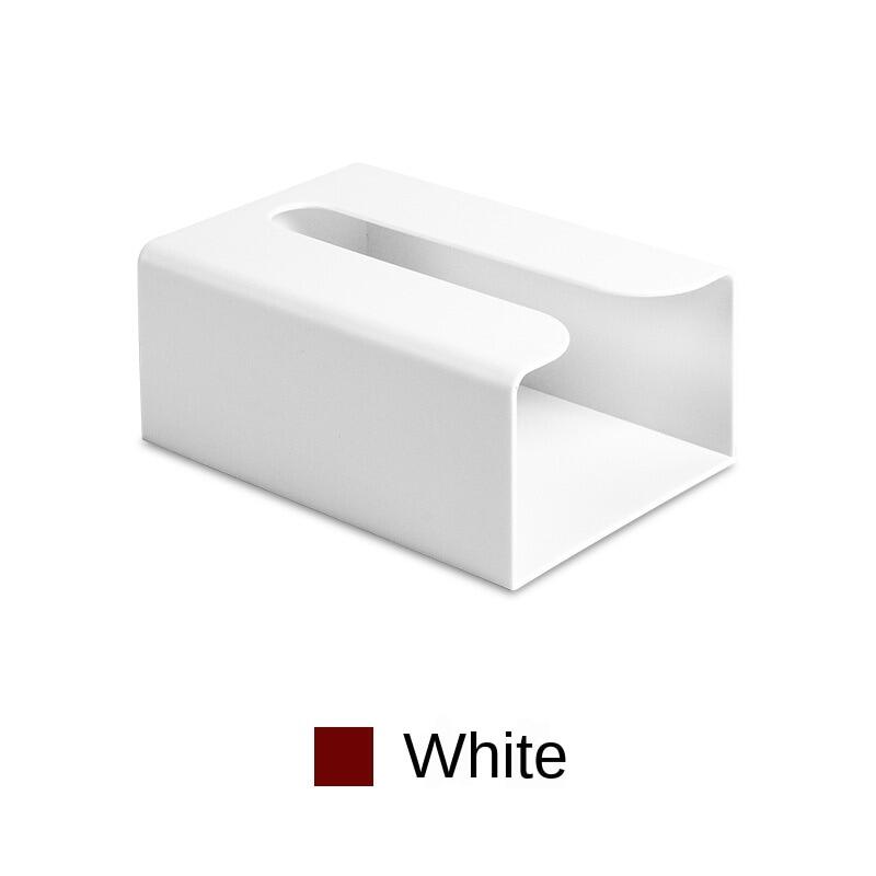 IKEA Kitchen Non-stick Paste Paper Tray Wall Wall-mounted Tissue Holder Creative Simple Plastic Multifunctional Toilet Tissue Box