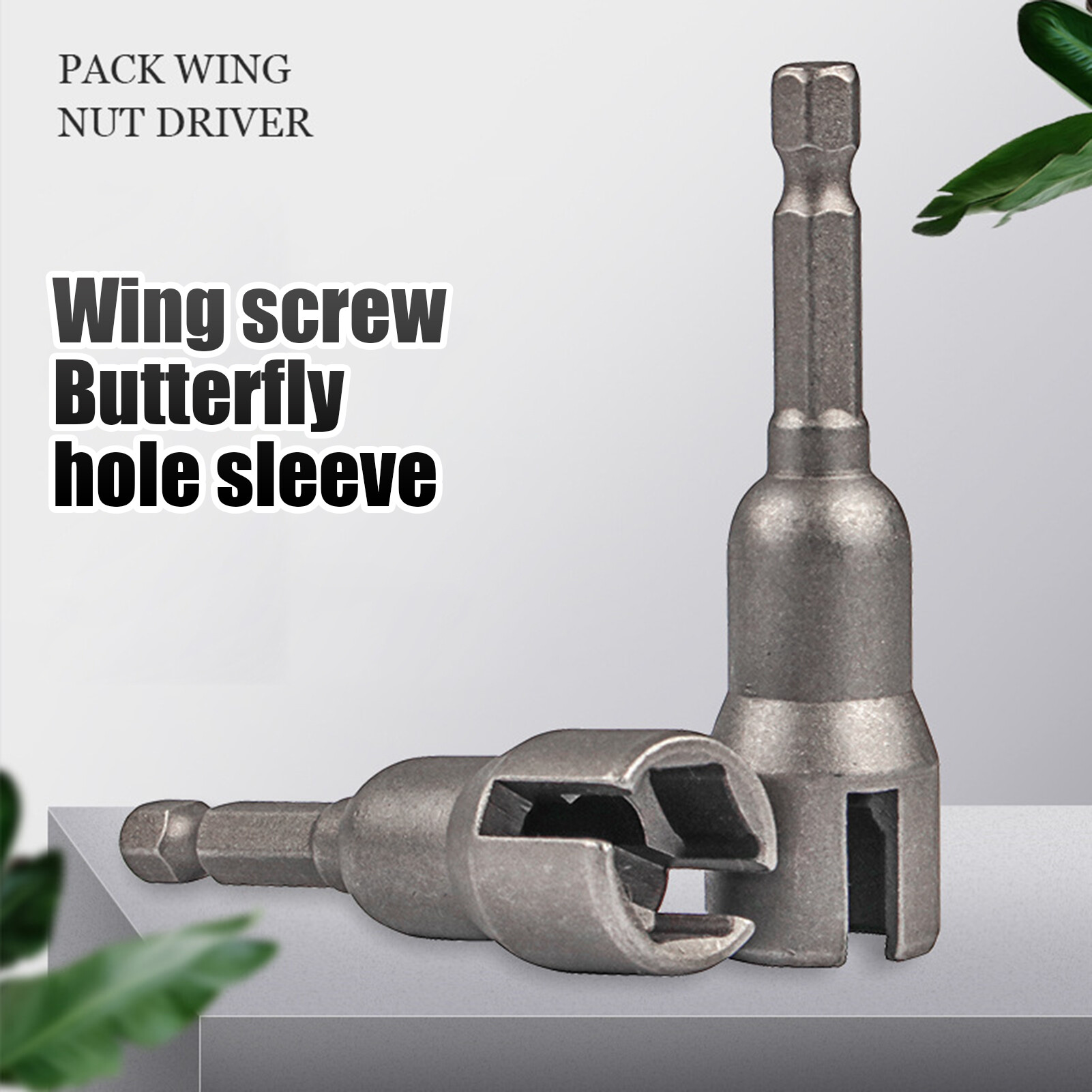 Farfi Widely Used Nut Socket Wrench U-shaped Opening Good Toughness Compact Drill Bit Socket Wrench for Panel Nuts Useful Nut Socket