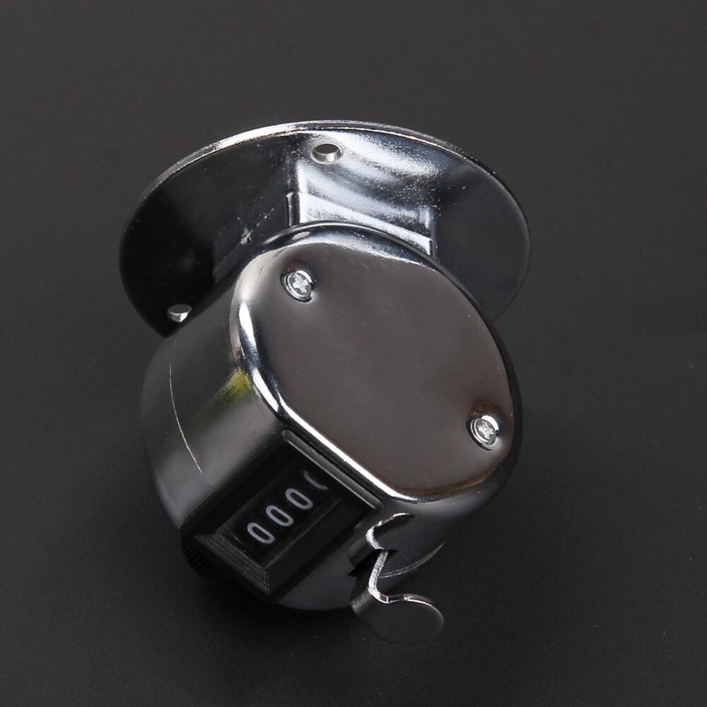 Digital Hand Tally Counter 4 Digit Number Manual Counting Golf Clicker