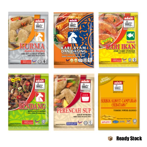 Buy Rempah Kari Daging Adabi online  Lazada.com.my