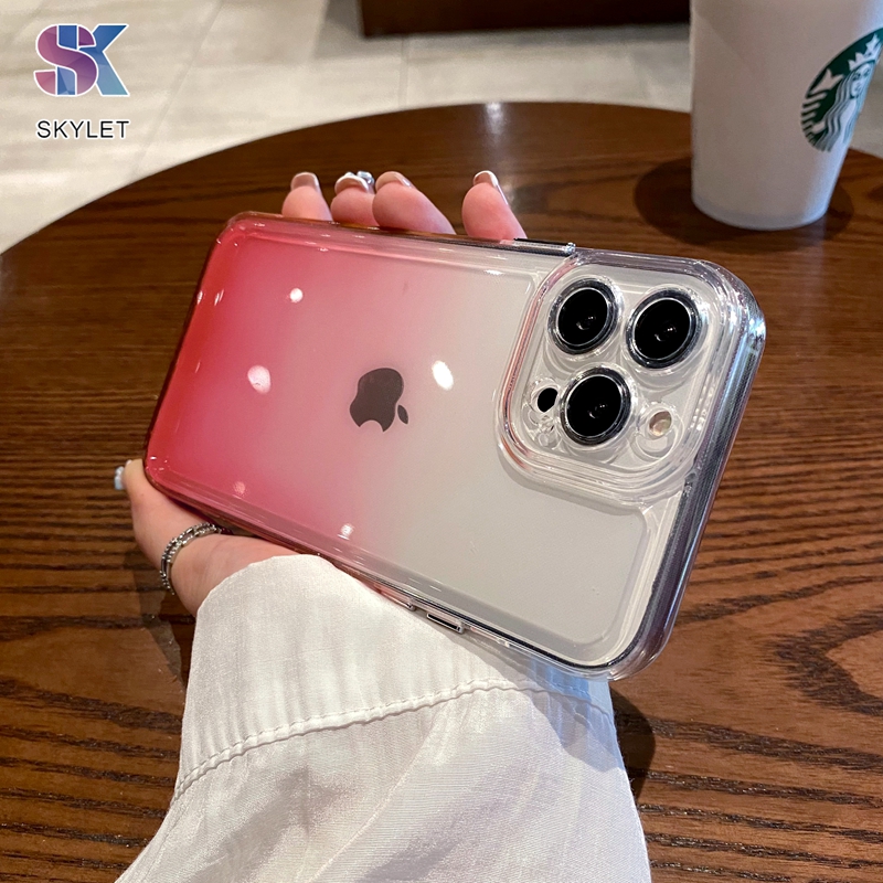 Funda Protectora Transparente De Lujo A Prueba De Golp Para IPhone 16