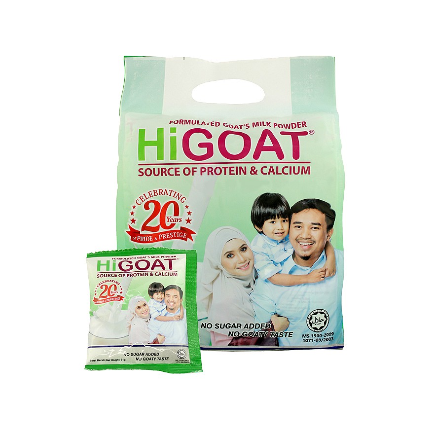 Hi Goat Susu Kambing Asli 15sachet X 21gm By Hr Marketing S B Lazada