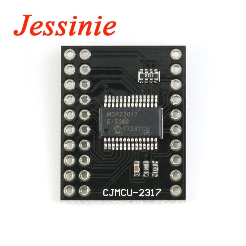 MCP23017 Serial Interface Module IIC I2C SPI MCP23S17 Bidirectional 16 Bit I/O Expander Pins 10Mhz Serial Interface Module