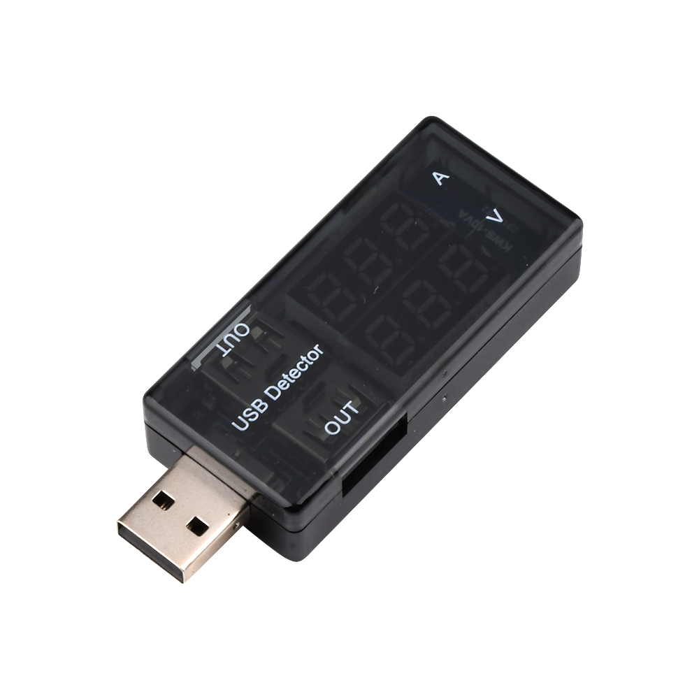 VOKTTA  Bộ Kiểm Tra Phát Hiện Sạc Điện Áp Dòng USB Kép Chính Hãng Pin Đồng Hồ Ampe Kế Bộ Sạc Cho Nhà Máy Máy Máy Kiểm Tra USB Bộ Sạc Doctor Vôn Kế Ampe Kế Đồng Hồ Đo Điện Áp Dòng Sạc Điện Di Động