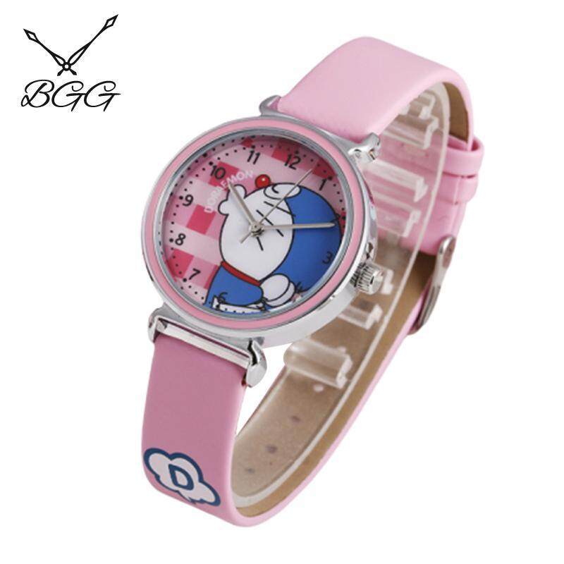 Giá bán BGG Trẻ Em Đồng Hồ Thạch Anh Hoạt Hình Chất Liệu Da PU Dây Đeo Dễ Thương Bé Trai Bé Gái Đồng Hồ Đeo Tay