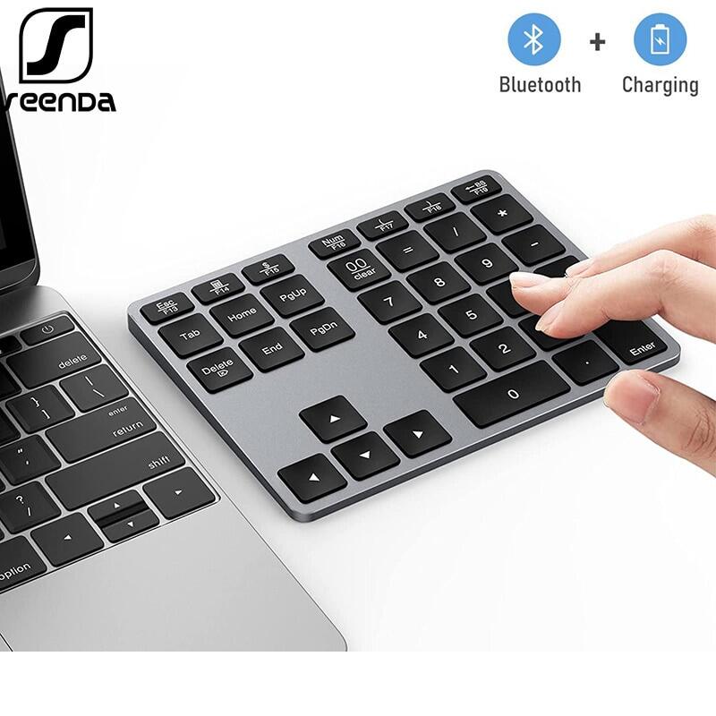 Bluetooth number pad wireless bluetooth 22 keys multi function numeric