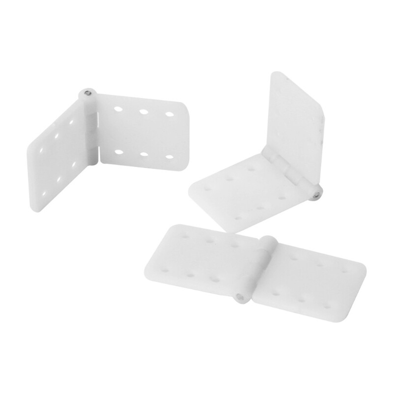 20pcs Hinge Linker Plastic Small for RC Airplane Aircraft Helicopter Fixed Wing Model Support