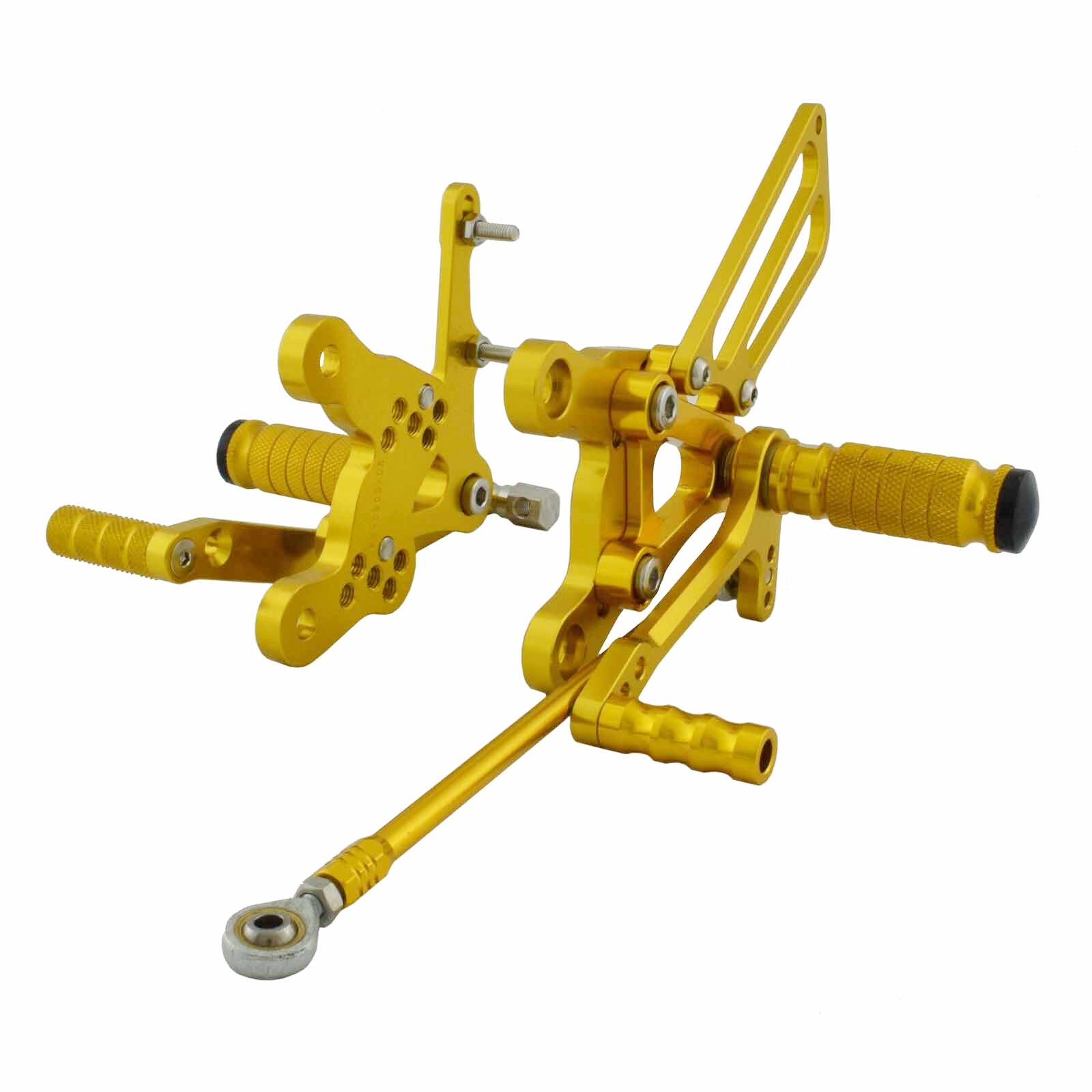 Motorcycle Adjustable Rearset Footrests Footpegs Foot Rests Pegs Rear