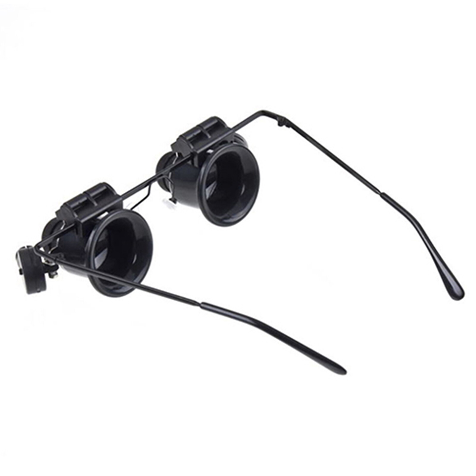 Farfi Magnifier Head-mounted LED 20X Adjustable Magnifying Glass for Collecting Convenient Magnifier Adjustable