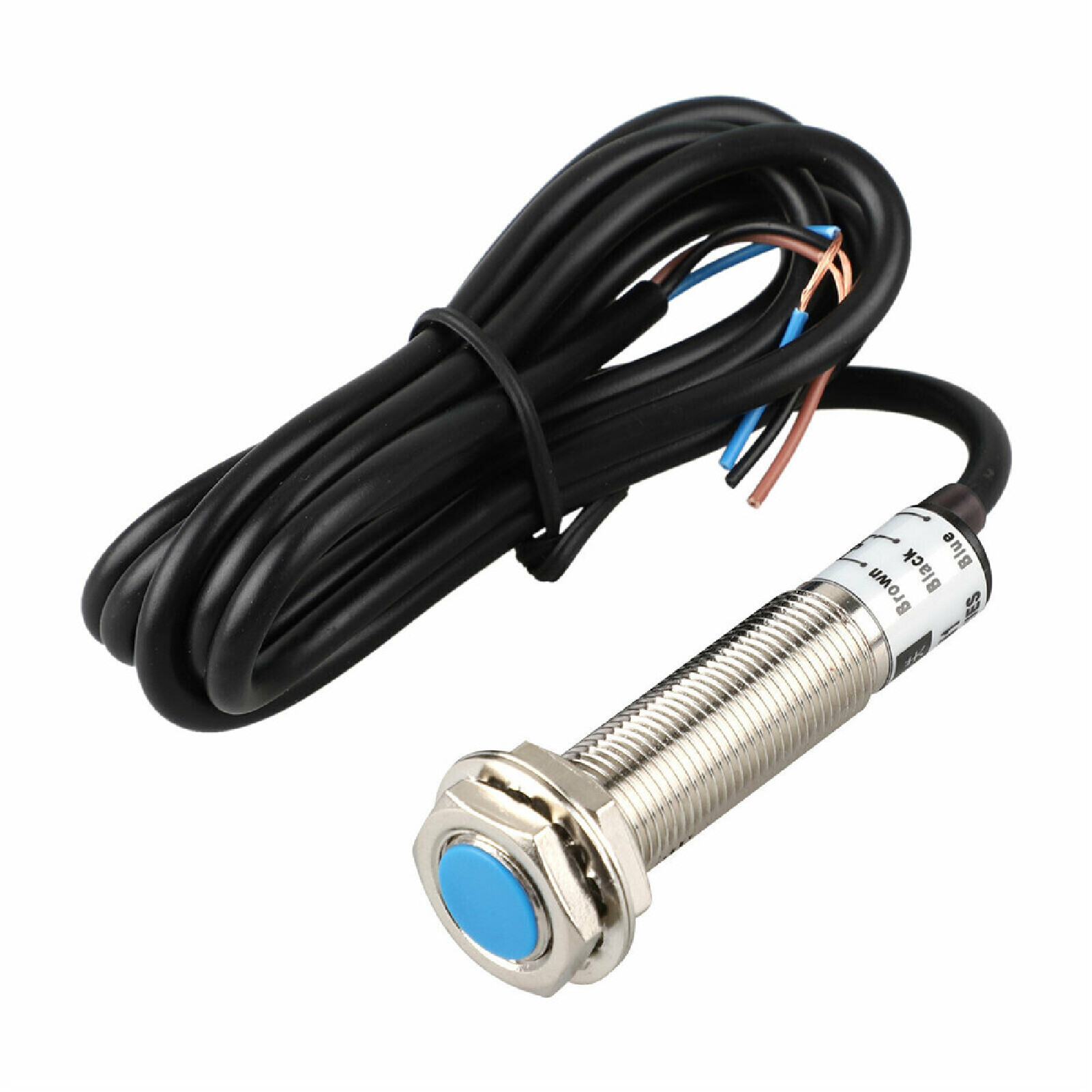 SpeedH Universal Tachometer ​​Measurement Easy to Install Lightweight Hall Effect Sensor 4 Digital RPM Speed Meter Panel for Excavators