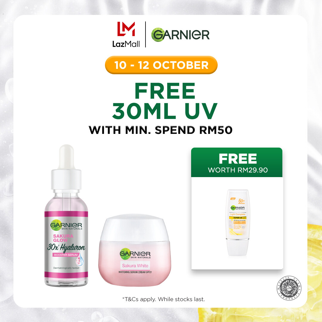 Beli garnier sakura white set Pada Harga Terendah  Lazada.com.my