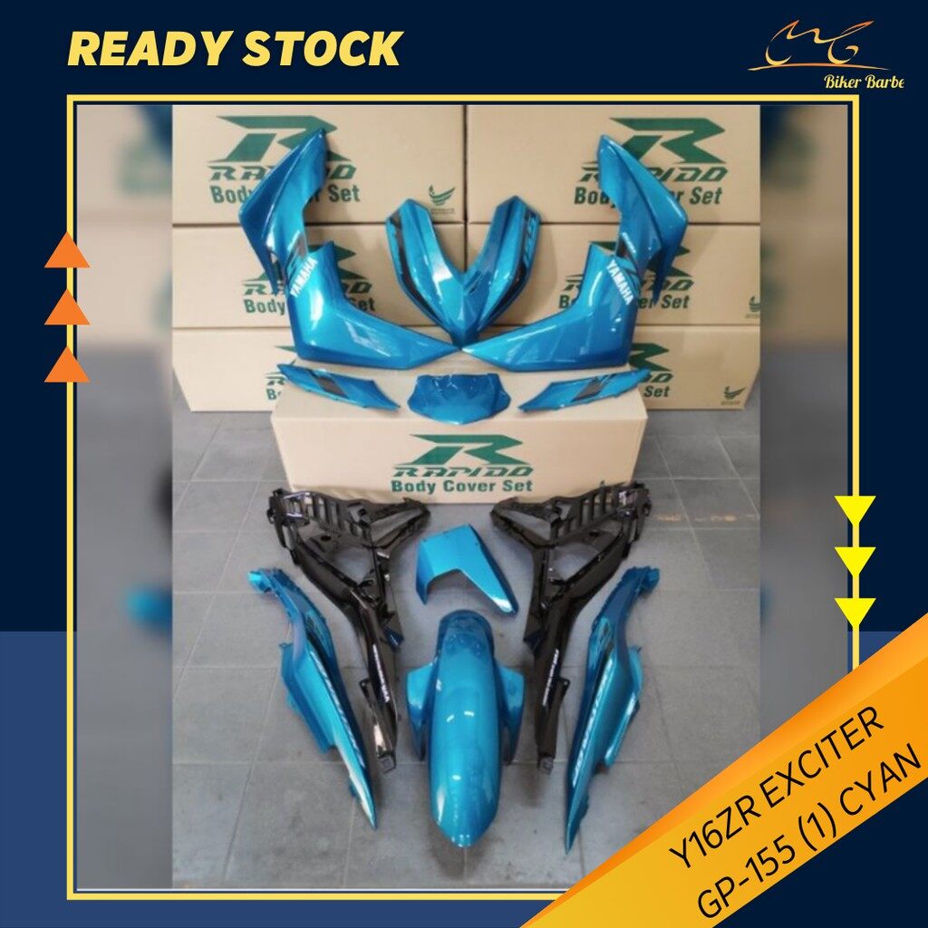 [READY STOCK] COVERSET/BODYSET YAMAHA Y16/Y16ZR EXCITER GP-155 (1) SET ...