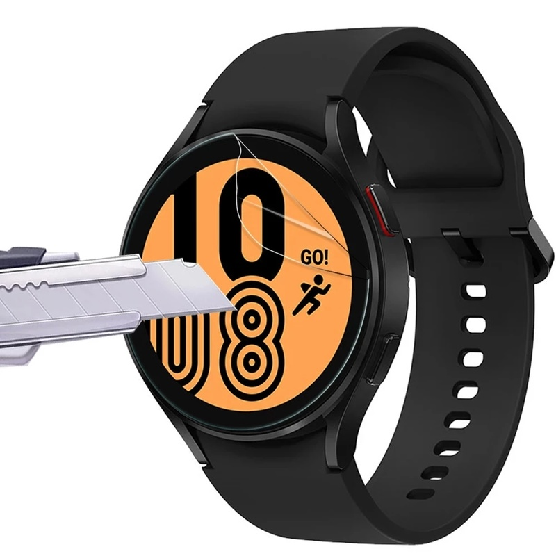 HD transparent scratch-resistant anti-fingerprint waterproof TPU mobile phone screen protector Compatible with Samsung GALAXY WATCH4 hydrogel film