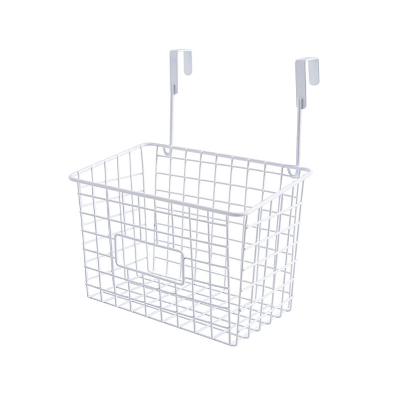 CNMF Wall-mounted Iron Storage Basket Suit for Cabinet