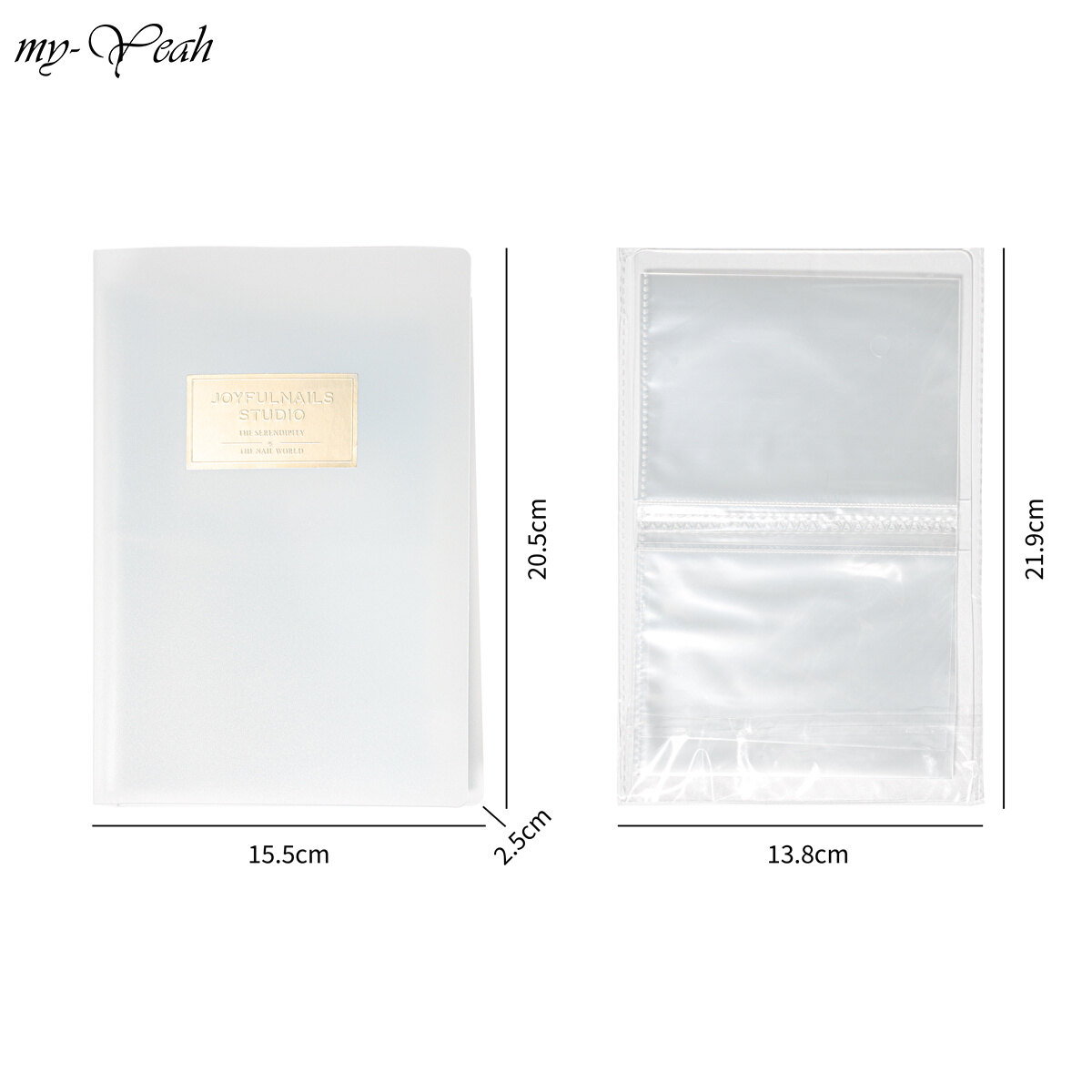 Myyeah Rectangle Nail Art Tool Storage Box Plastic Empty Tweezers Clippers Nails Pens Cuticle Pusher Polishing Strip Container