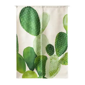 Noren Cotton Linen Printed Decor Doorway Curtain Wall Hanging