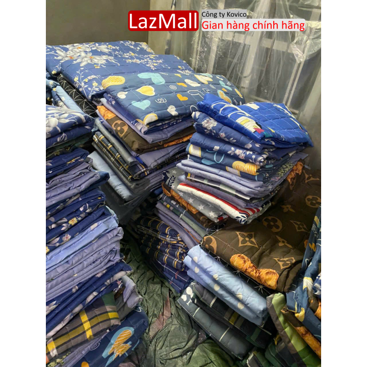 Chăn hè chần bông vi tính KT 170x200cm , Chăn hè poly cotton, mền hè, chăn hè thu, chăn hè thu chần bông