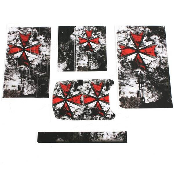 cross Red Decal Skin Sticker Protector For XBOX ONE Controller Console