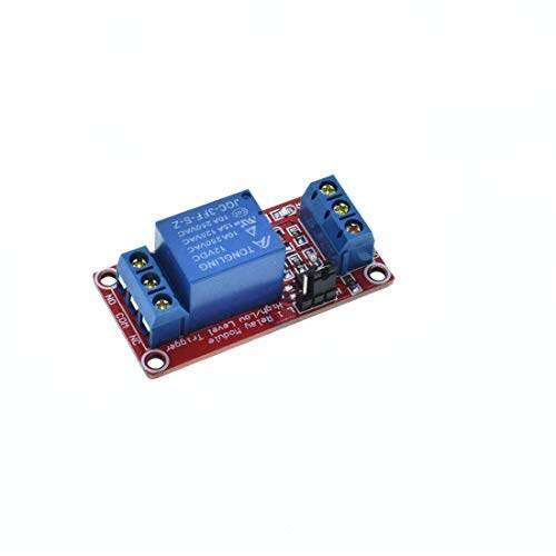 Mô-đun Rơle 1 Kênh 5V 12V 24V Điều Khiển Rơle Kích Hoạt Mức Cao Và Thấp Với Bộ Ghép Quang