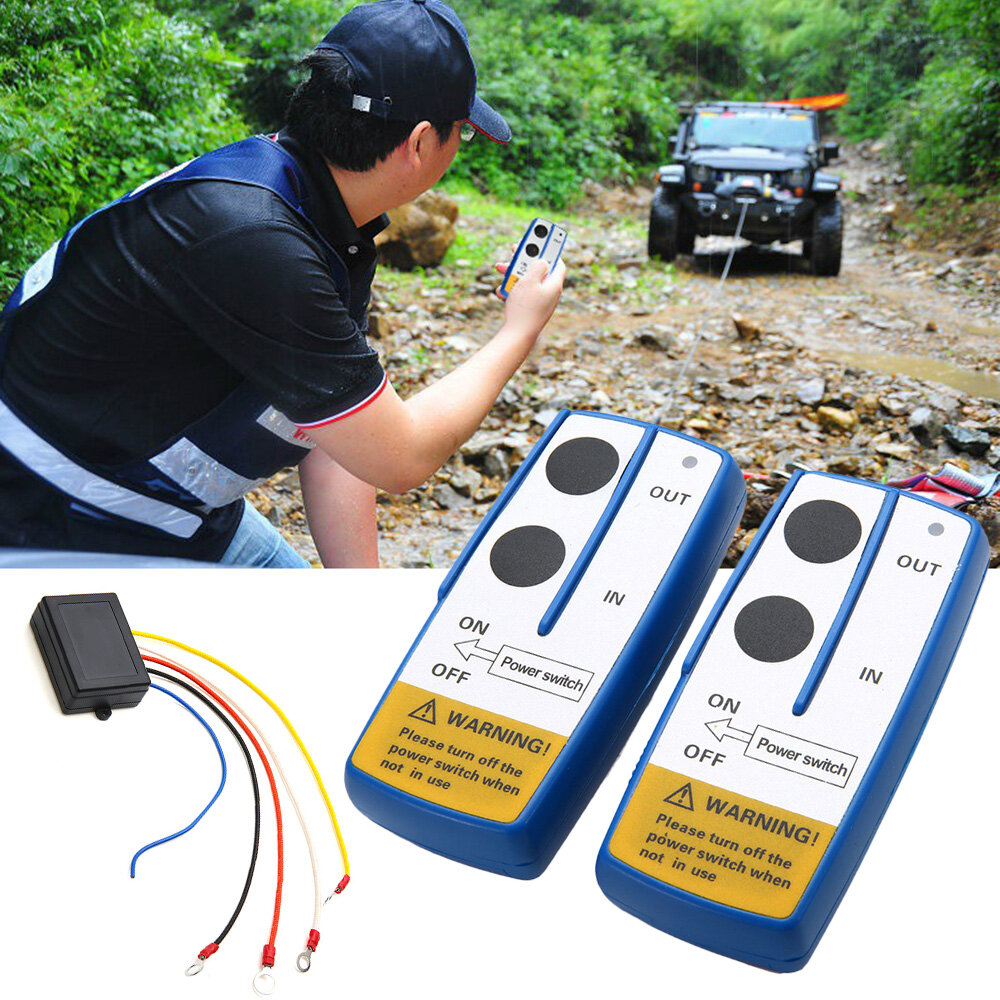 【COD/Ready】Bộ Điều Khiển Từ Xa Tời Điều Khiển Không Dây 12V 50ft Thông Dụng, Cho Xe Jeep ATV SUV