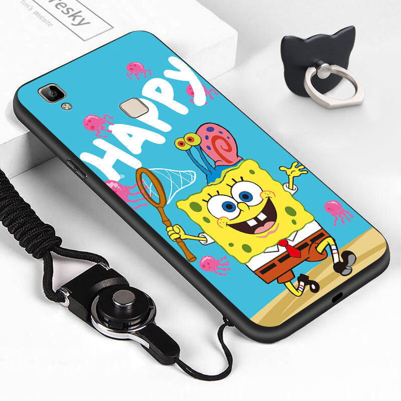 For Vivo V3 ( Finger Ring + Lanyard ) Cute Cartoon Cellphone Back Anime Character HandPhone Casing Soft Silicone TPU Mobile Phone Case Lovely Cover | Lazada For Vivo V3 ( Finger Ring + Lanyard ) Cute Cartoon Cellphone Back Anime Character HandPhone Casing Soft Silicone TPU Mobile Phone Case Lovely Cover | Lazada