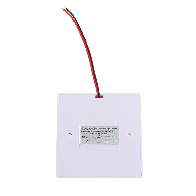Ổ Cắm Đai Ốc Giữ Đèn Với Công Tắc Cảm Biến Chuyển Động PIR Ổ Cắm Bóng Đèn AC 90V-250V