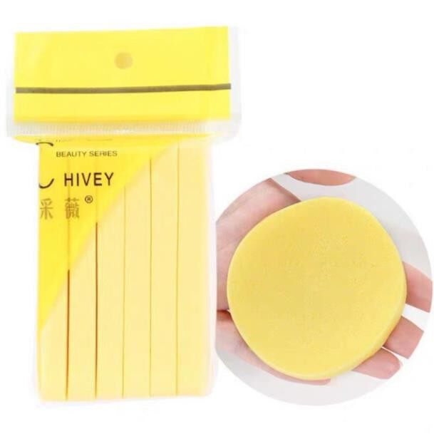 Lẻ 1 Miếng Bông Nở Bọt Biển Rửa Mặt  Chivey