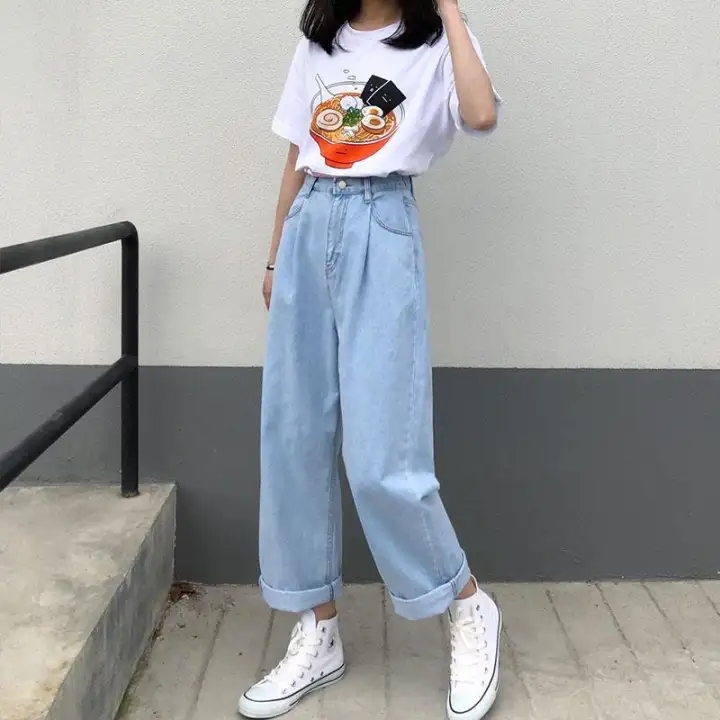 casual loose jeans