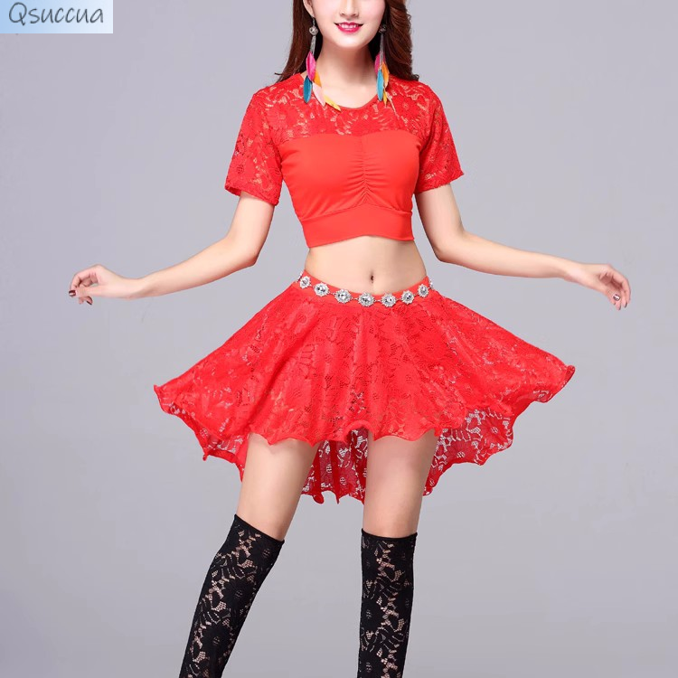 Belly Dance Suit Fairy Beginner Belly Dance Lace Dress Sexy