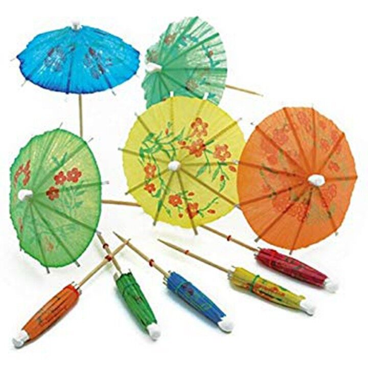 Dù Giấy Trang Trí 1 Hộp 100 Cây