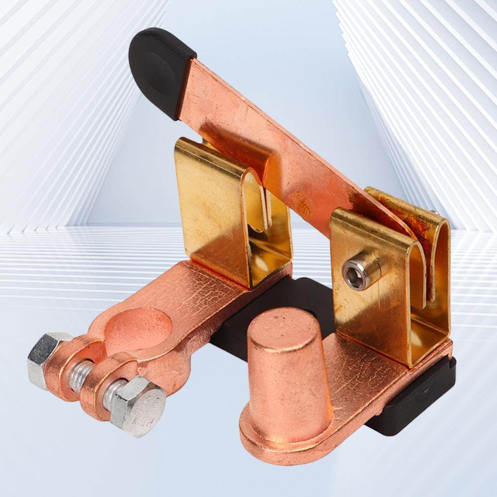 【New Arrival】Negative Battery Disconnect Vertical Knife Blade Battery Master Switch Brass Power Cut Off Isolator for Truck ATV Boat