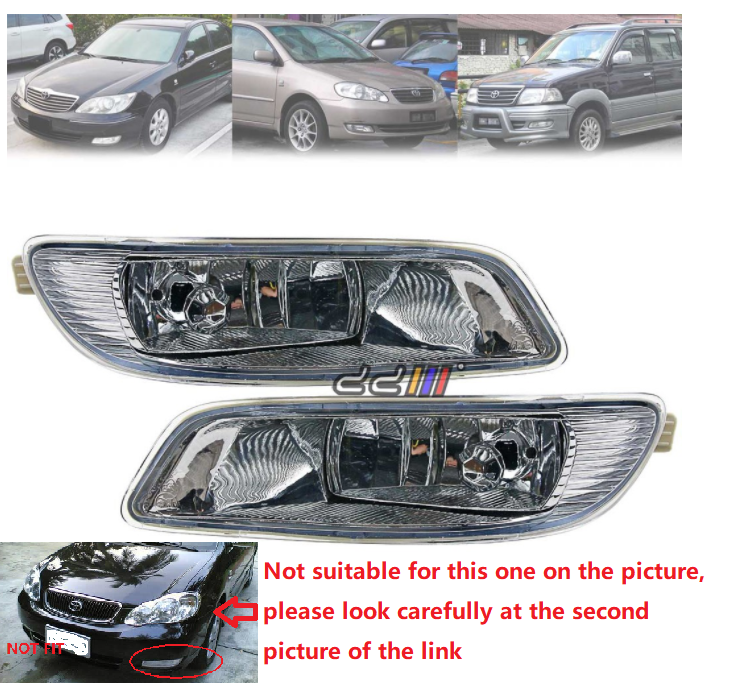 Fog Lamp Fog Light Orignal Quality Toyota Altis 2004 2007 / Toyota