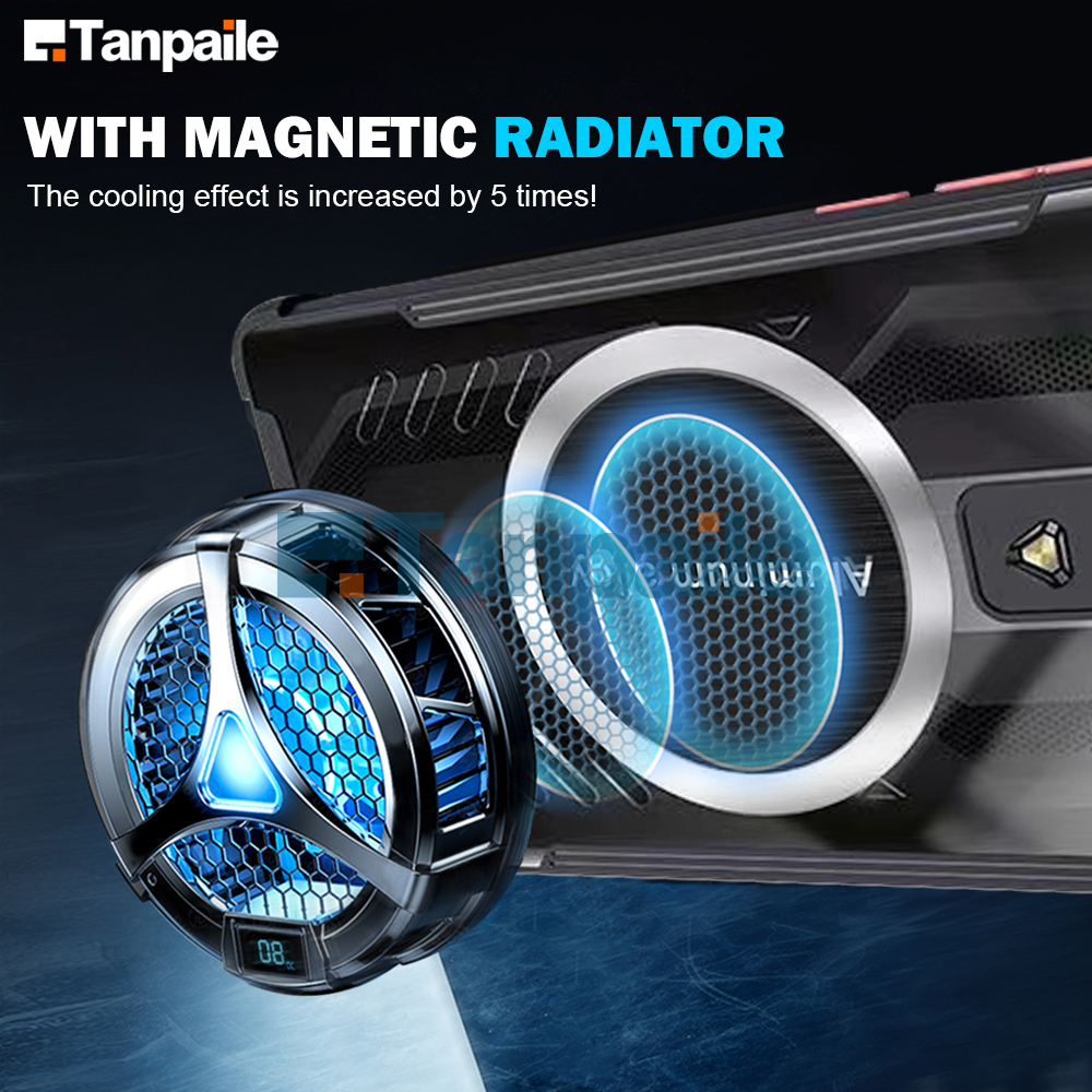 Tanpaile-Vỏ làm mát cho ZTE Nubia Đỏ ma thuật 7 magic7 Pro 7S magic7s silicon mềm [Vua thể thao điện tử] Vỏ bảo vệ lưng điện thoại tản nhiệt Graphene siêu mỏng chống sốc