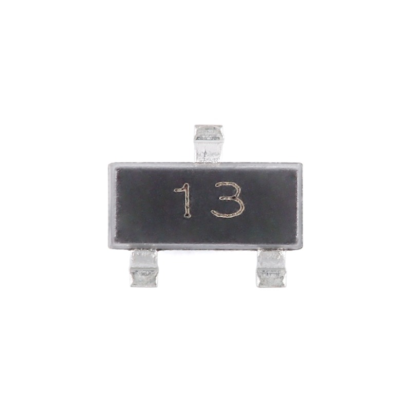 20 original DTA143ECA 13 SOT-23 50V 100mA PNP digital transistor transistors